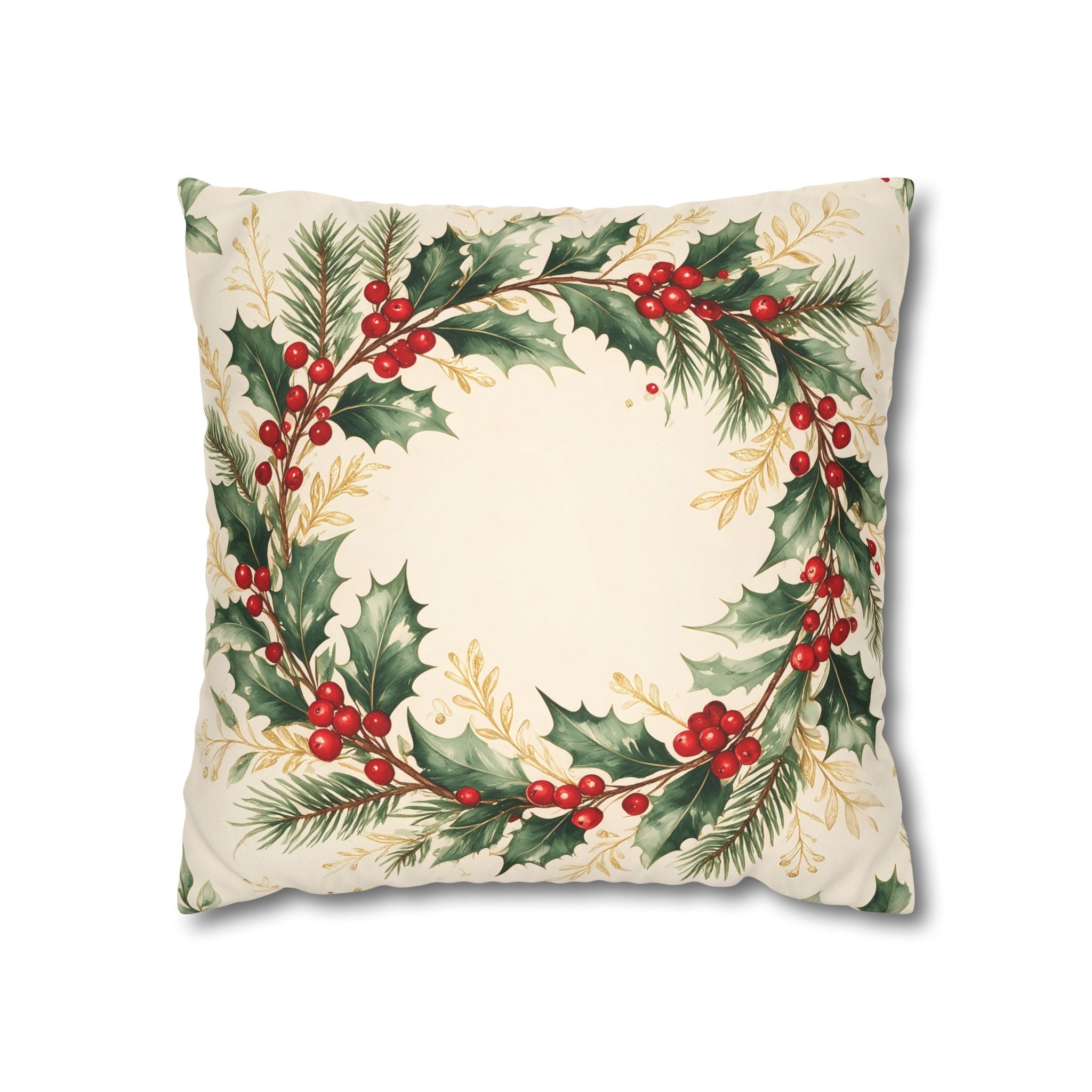 Christmas Wreath Cushion Cover
