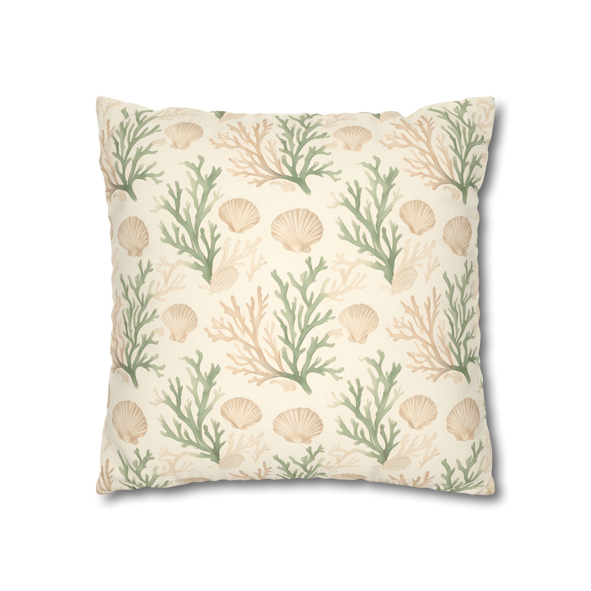 Marine Botanical Cushion Cover