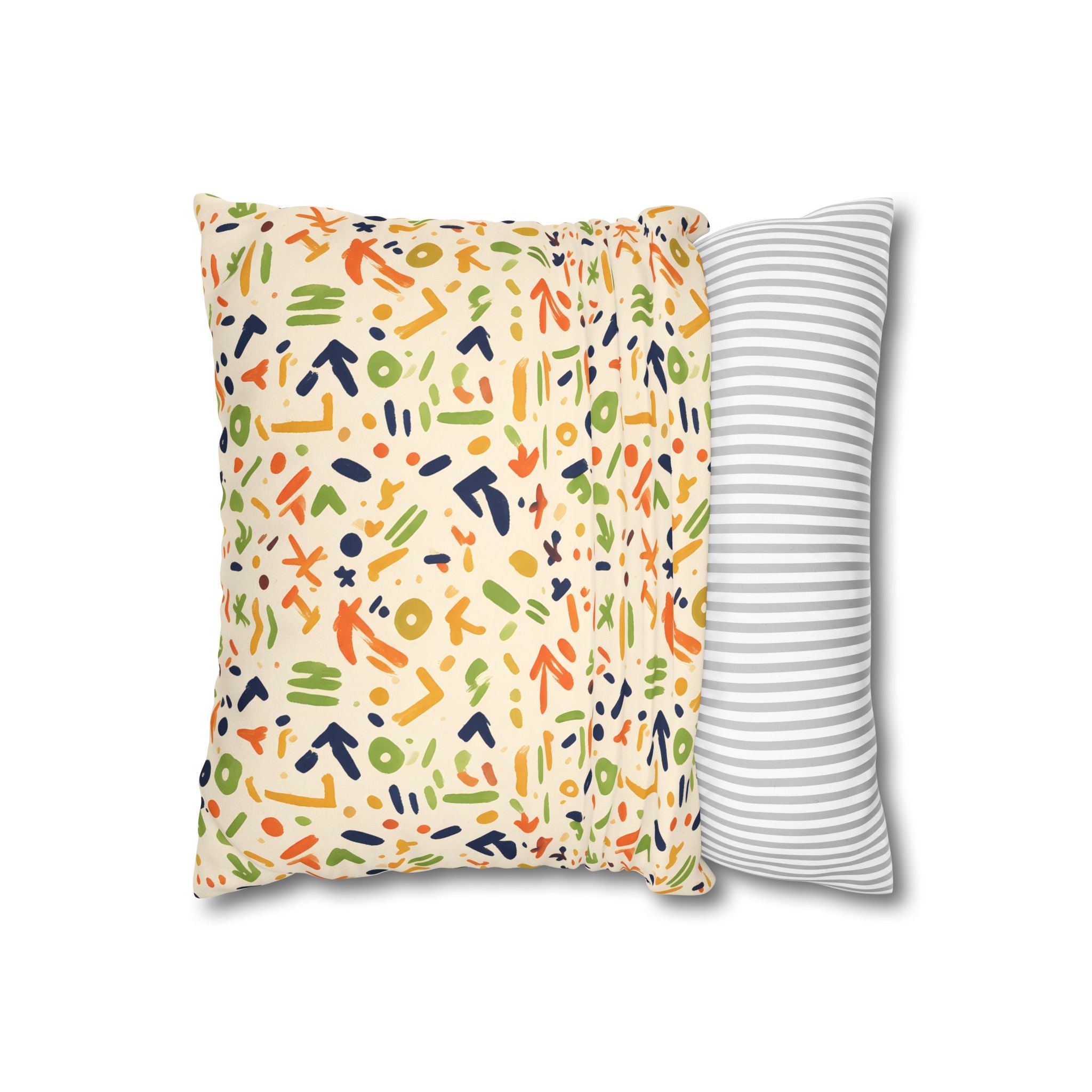 Eclectic Bogolan Pillow Cover