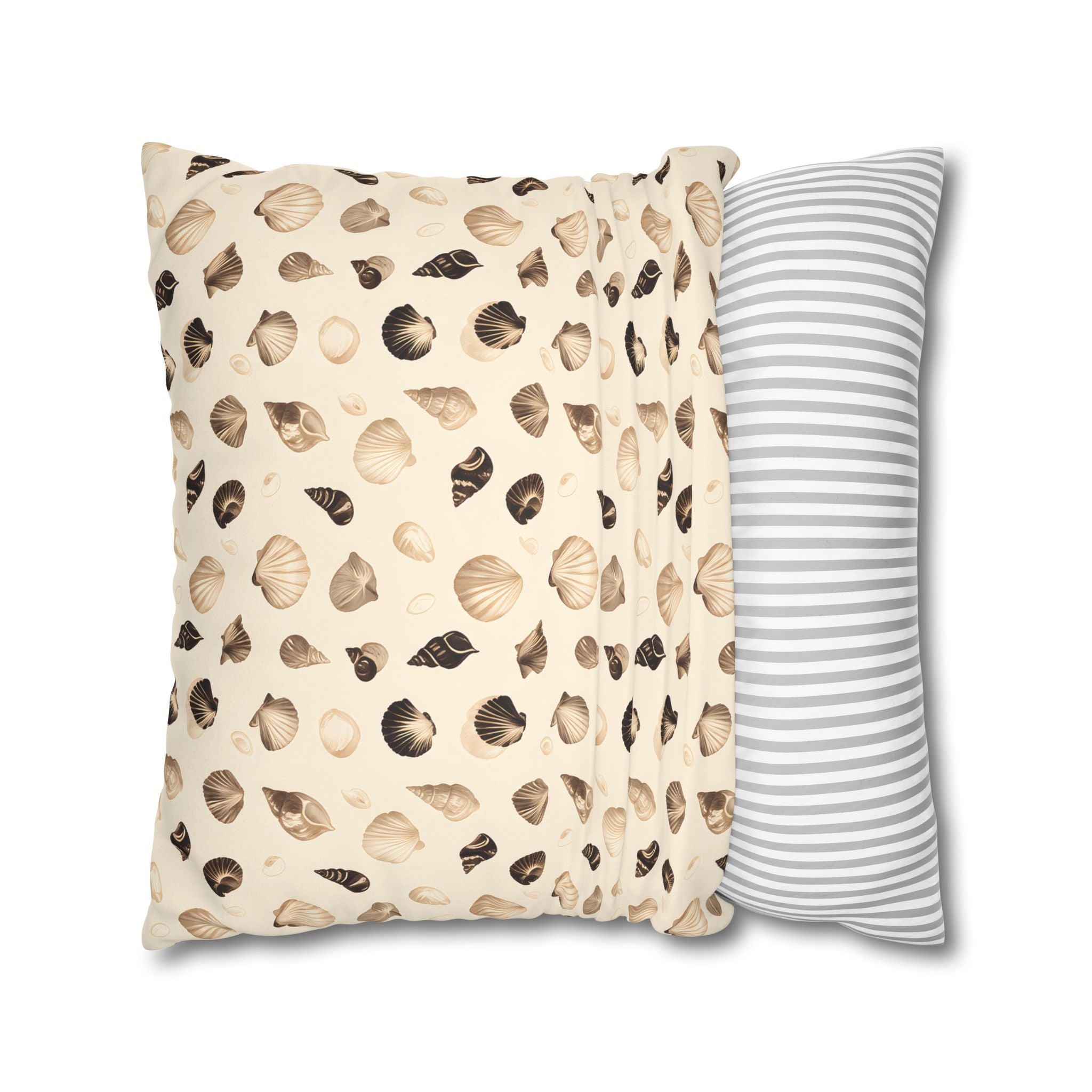 Beach Shell Print Cushion Cover