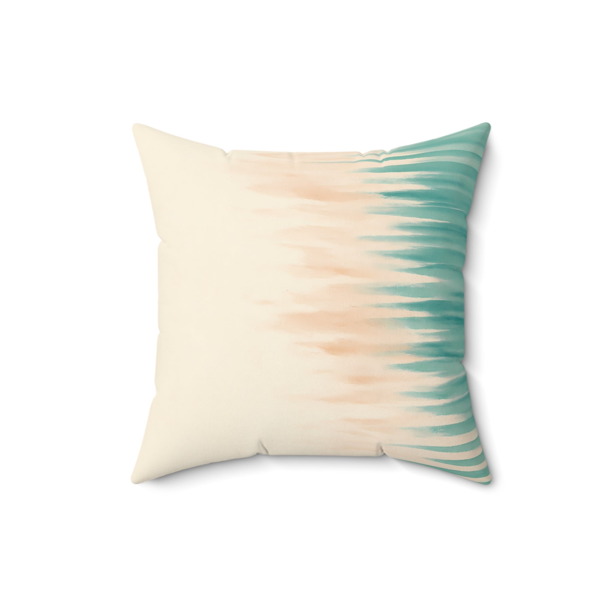 Shoreline Mist Striped Throw Pillow