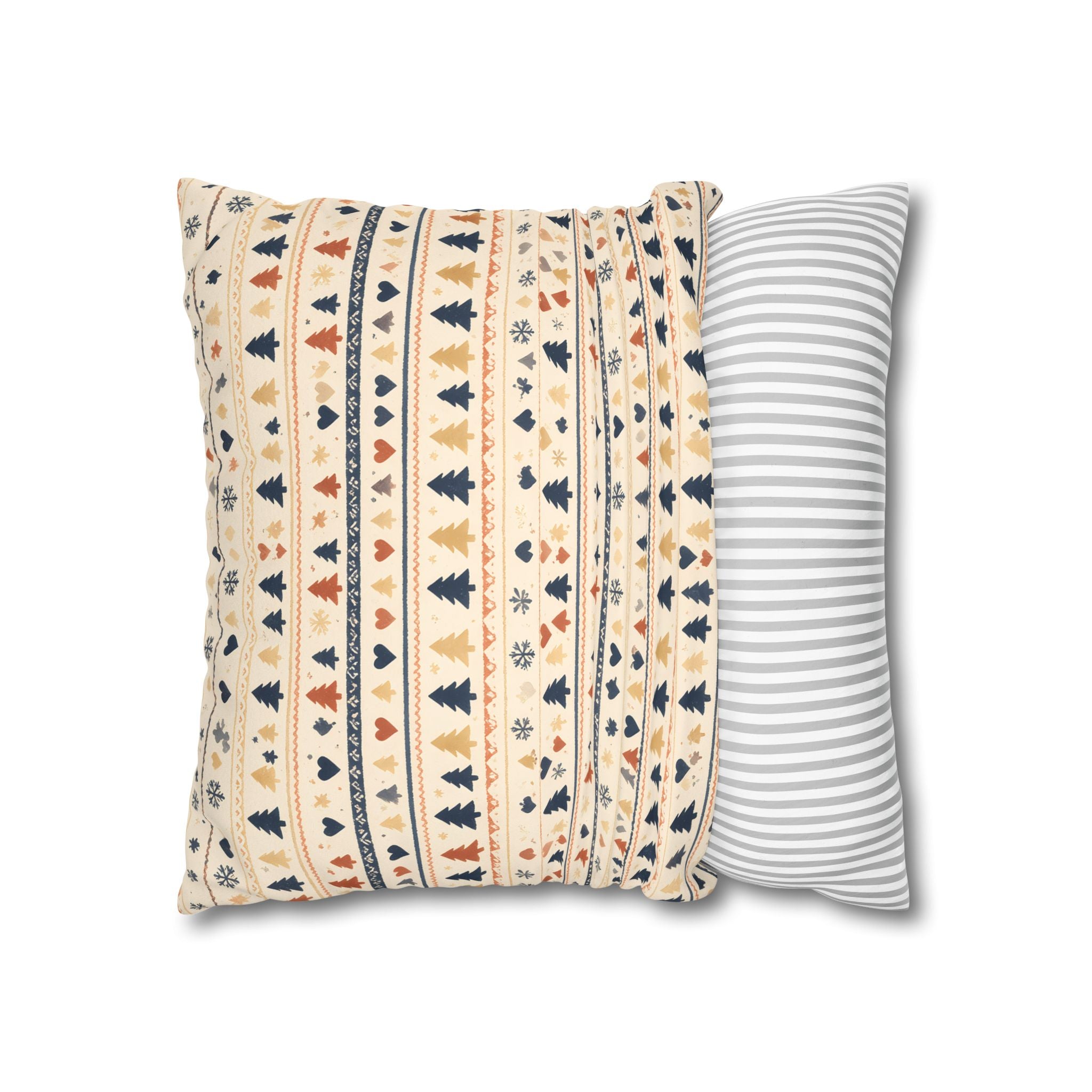 Nordic Fir Tree Pillow Cover