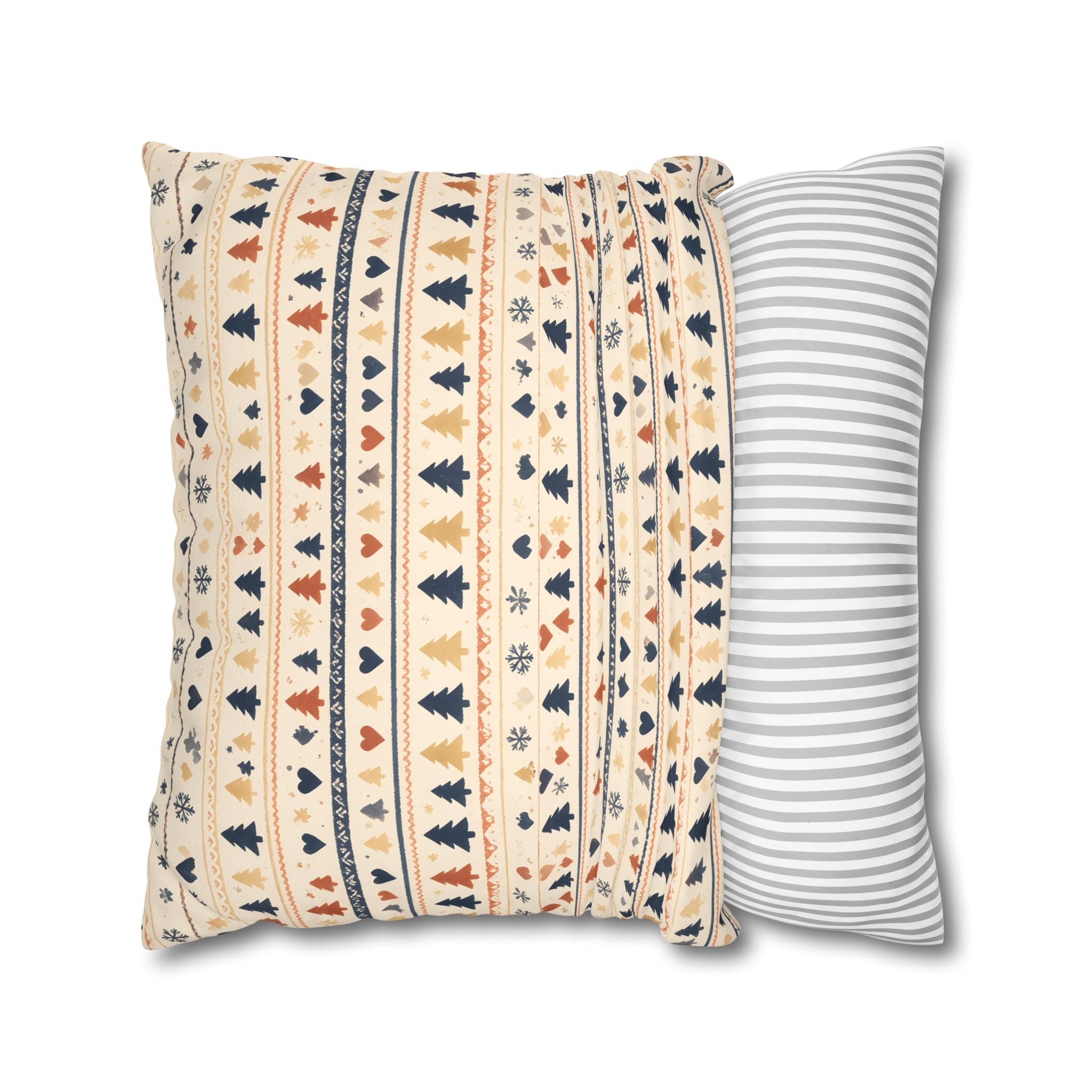 Nordic Fir Tree Pillow Cover