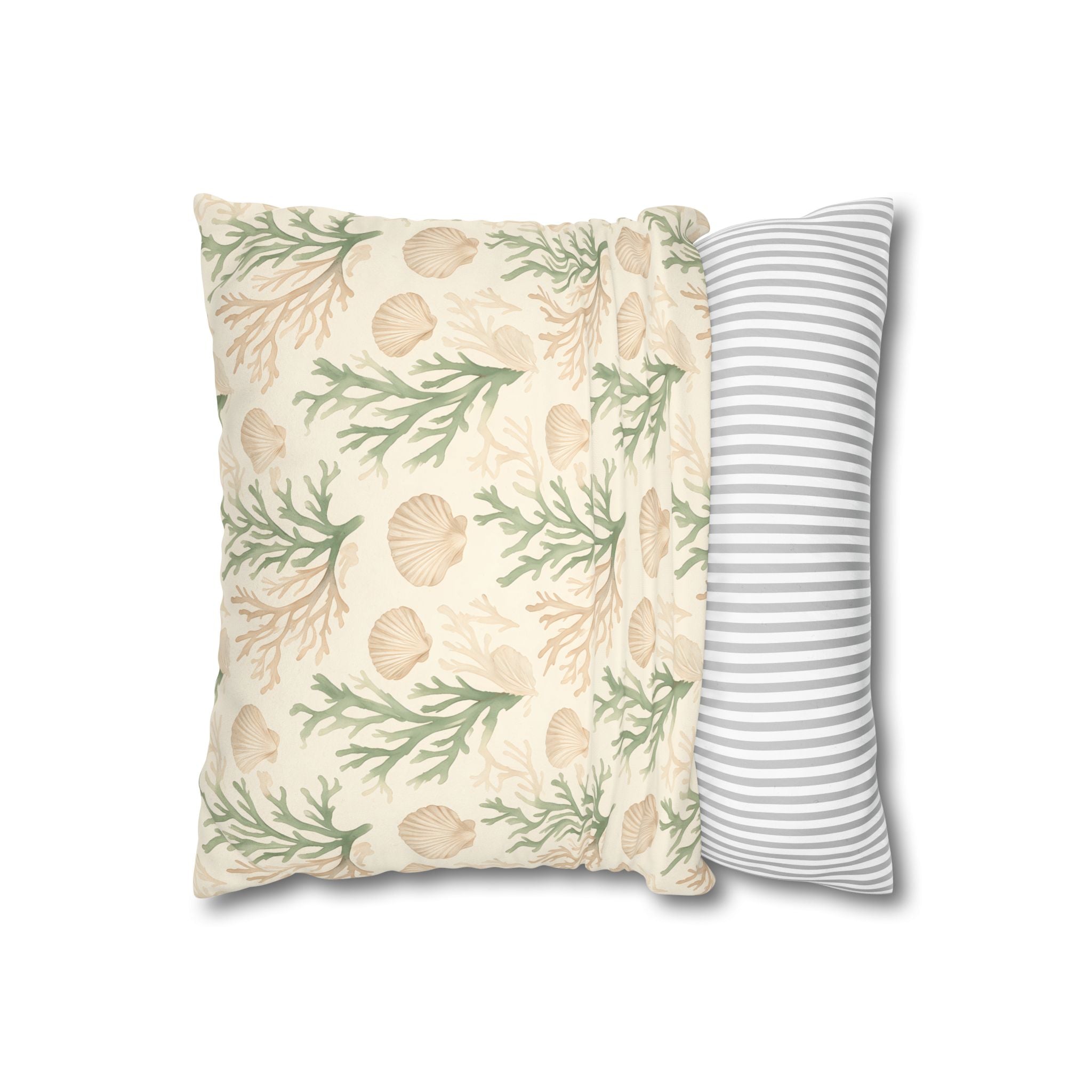 Marine Botanical Cushion Cover