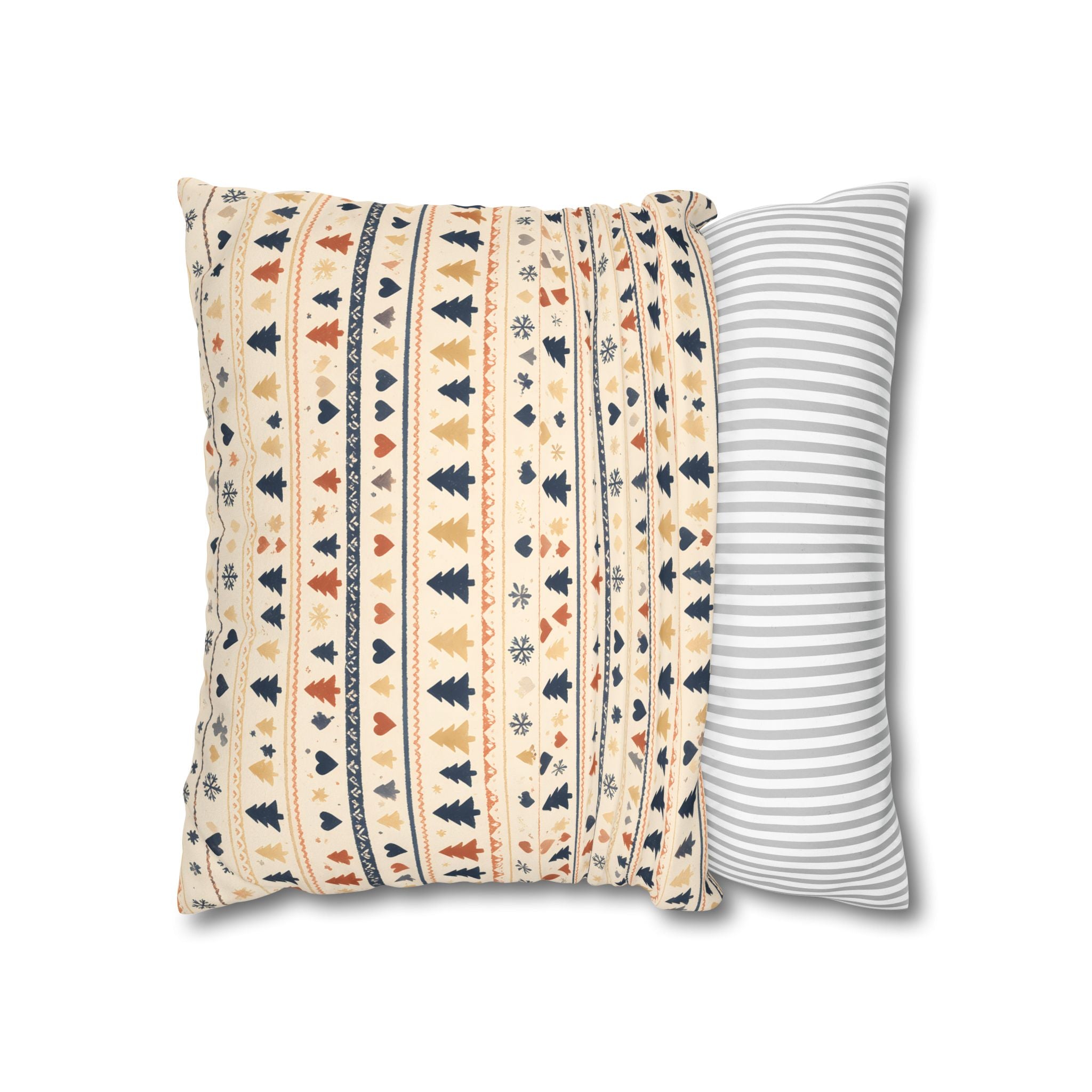 Nordic Fir Tree Pillow Cover