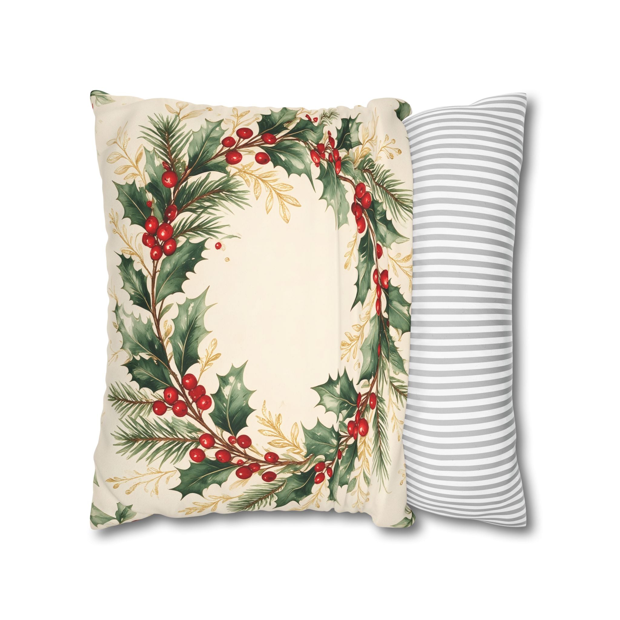 Christmas Wreath Cushion Cover