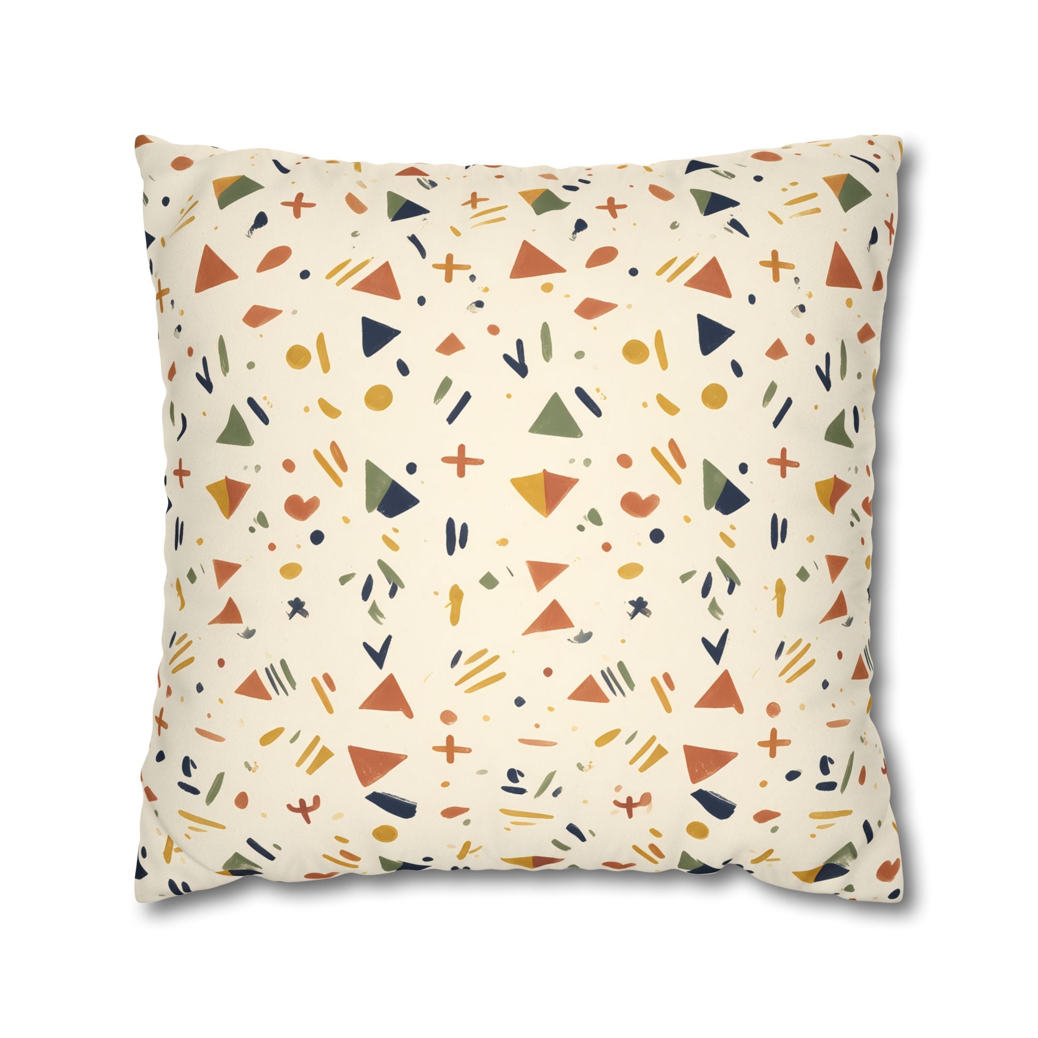 Afrohemian Geometric Pillow Cover