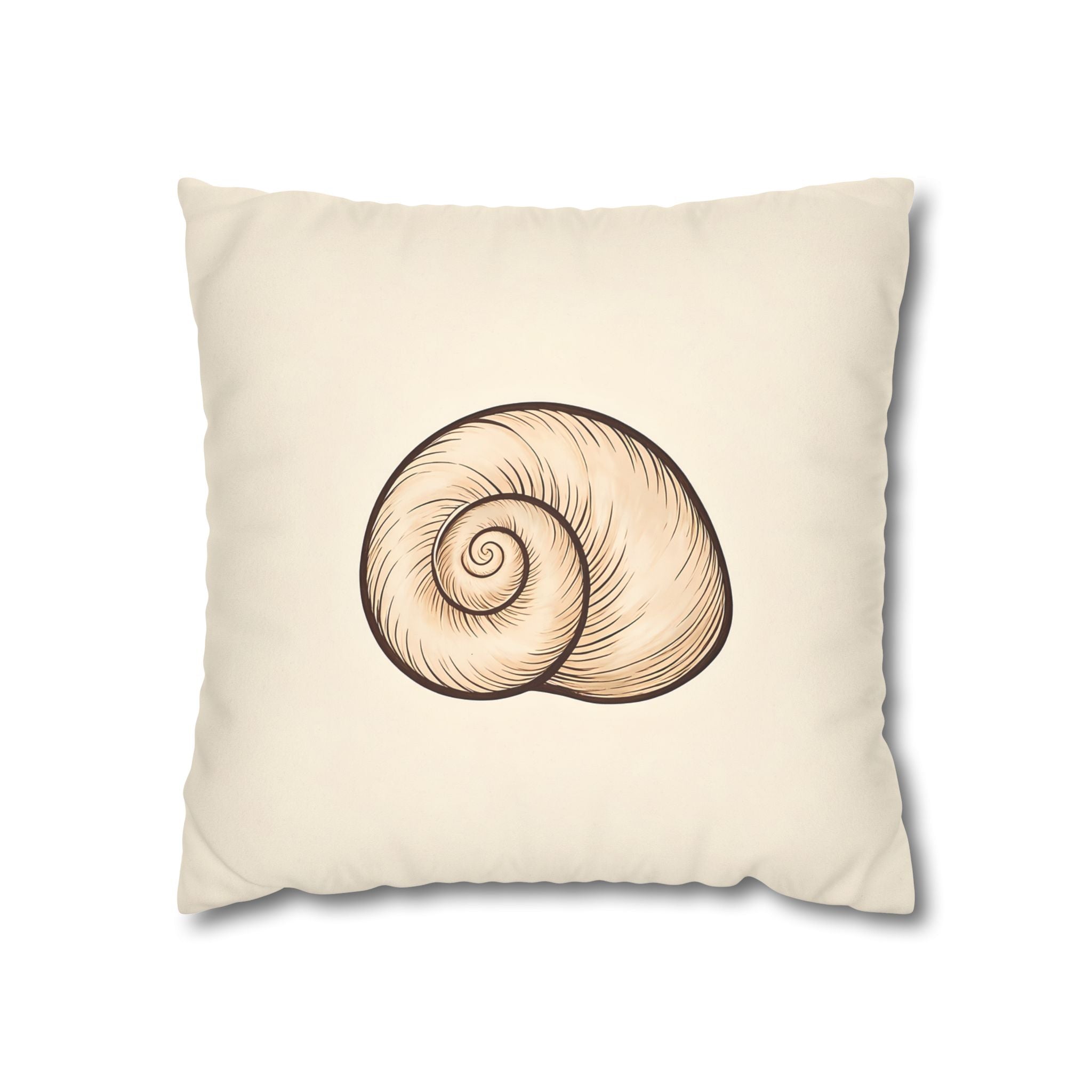 Snail Shell Pillow Case