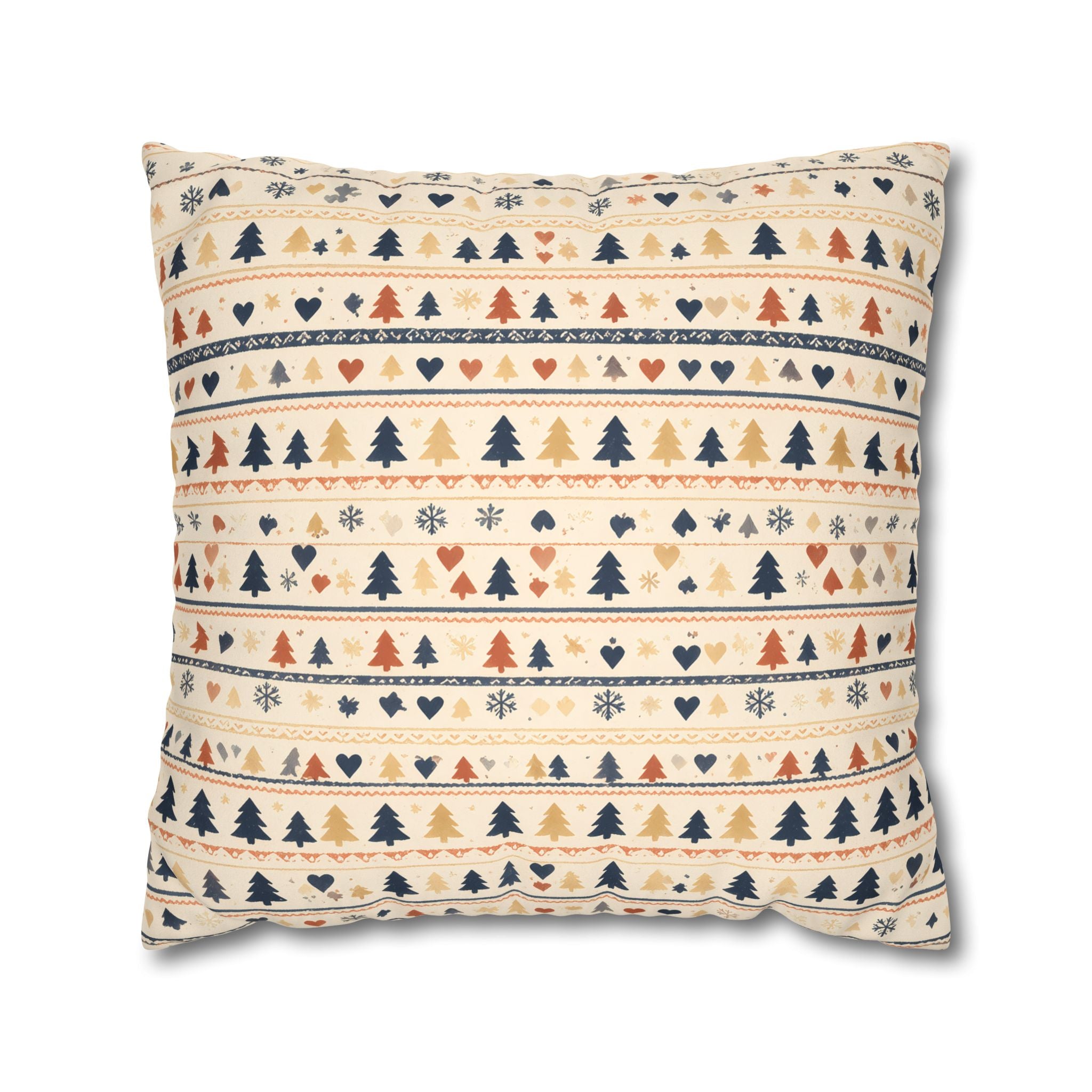 Nordic Fir Tree Pillow Cover
