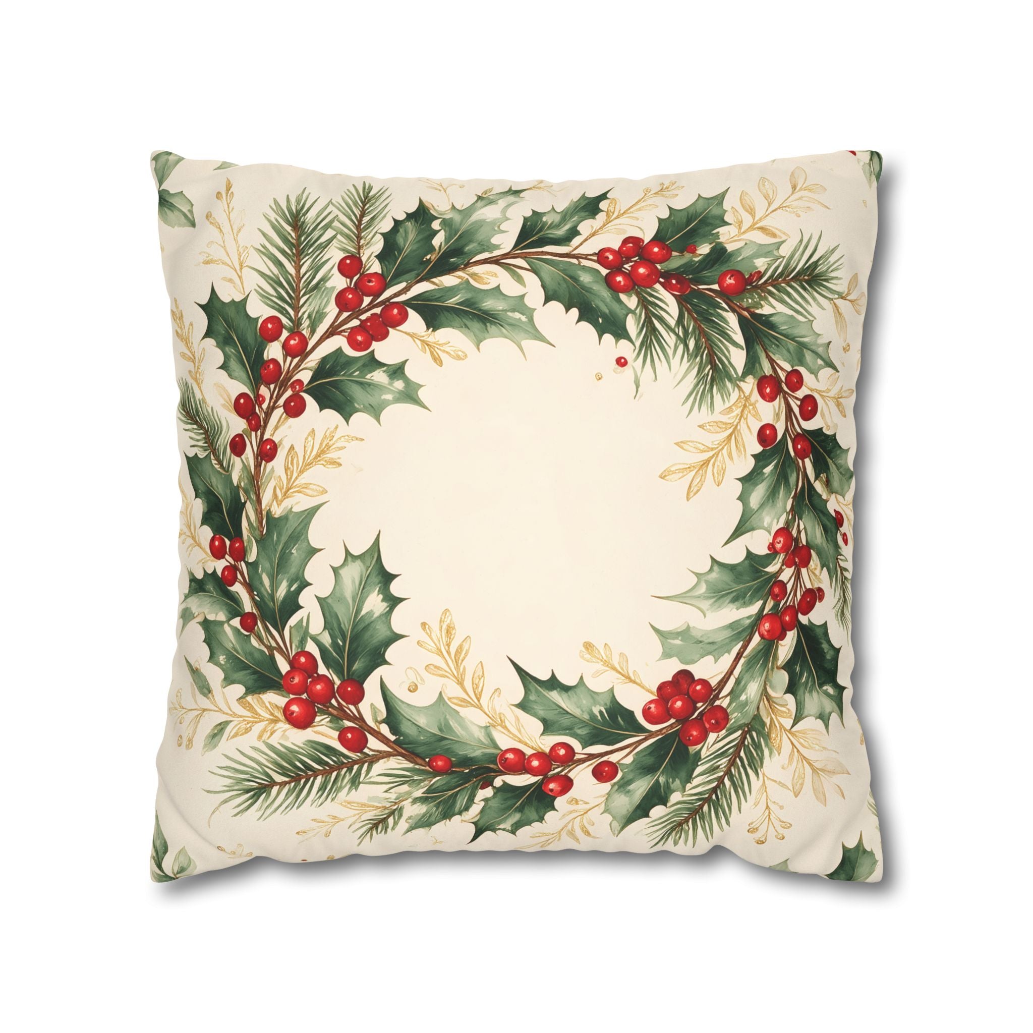 Christmas Wreath Cushion Cover