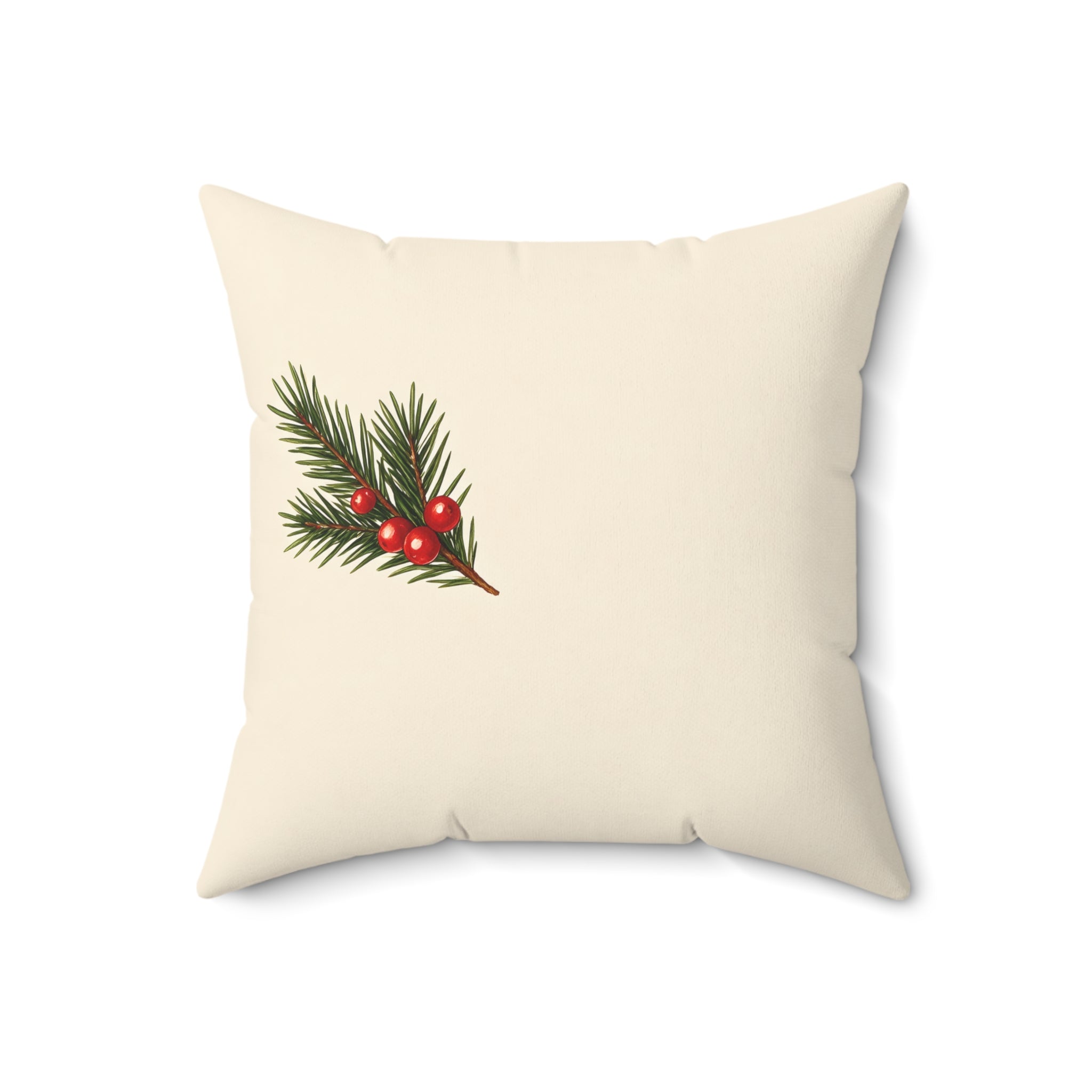 Christmas Throw Pillow with Insert