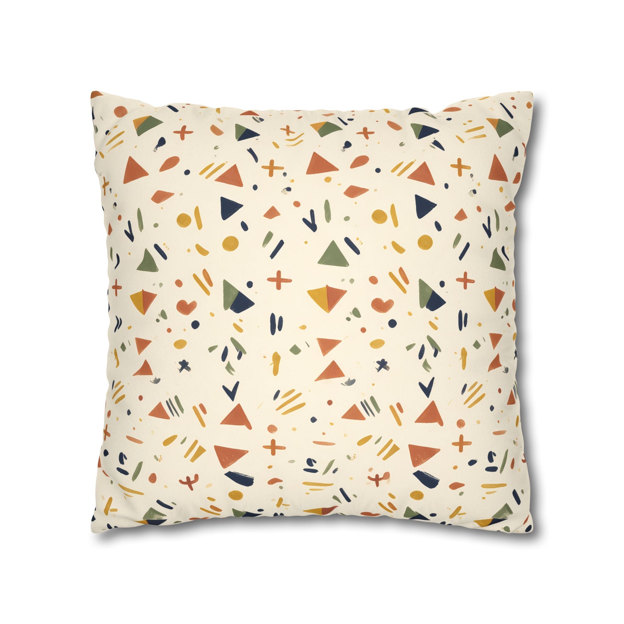 Afrohemian Geometric Pillow Cover