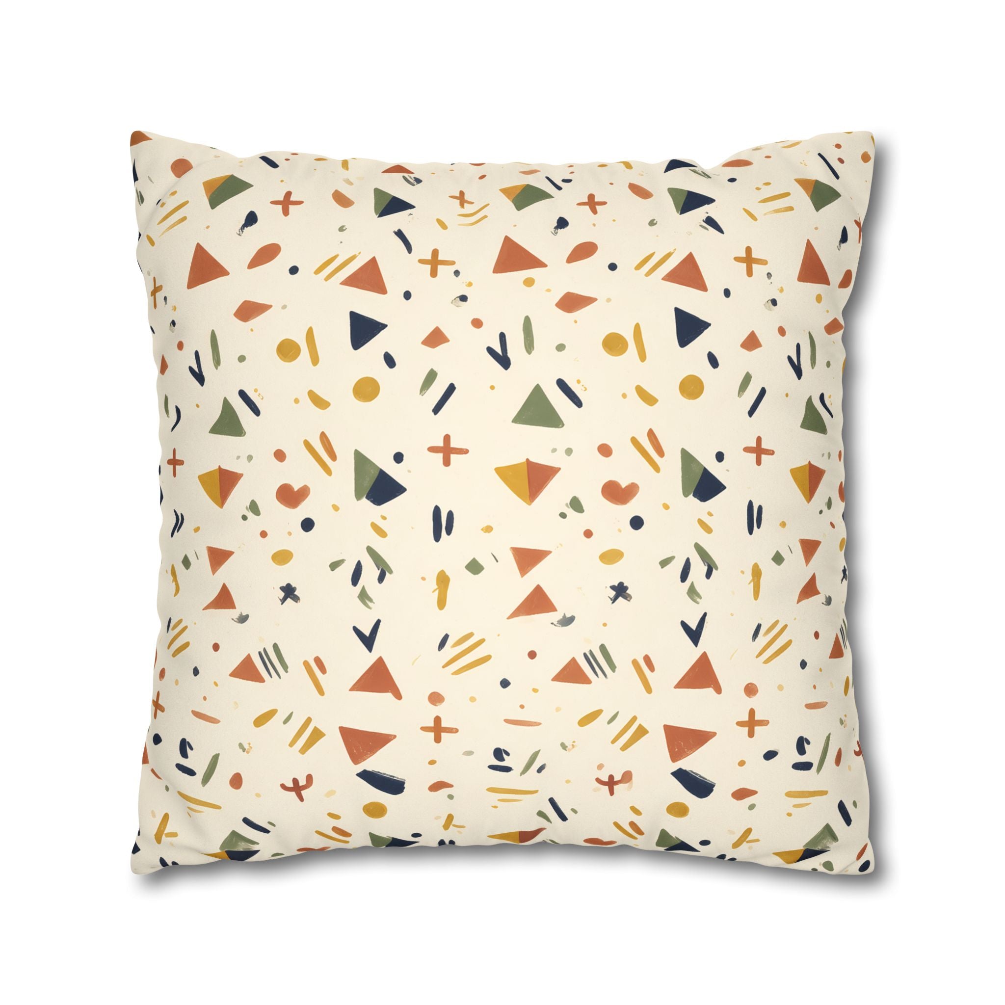 Afrohemian Geometric Pillow Cover