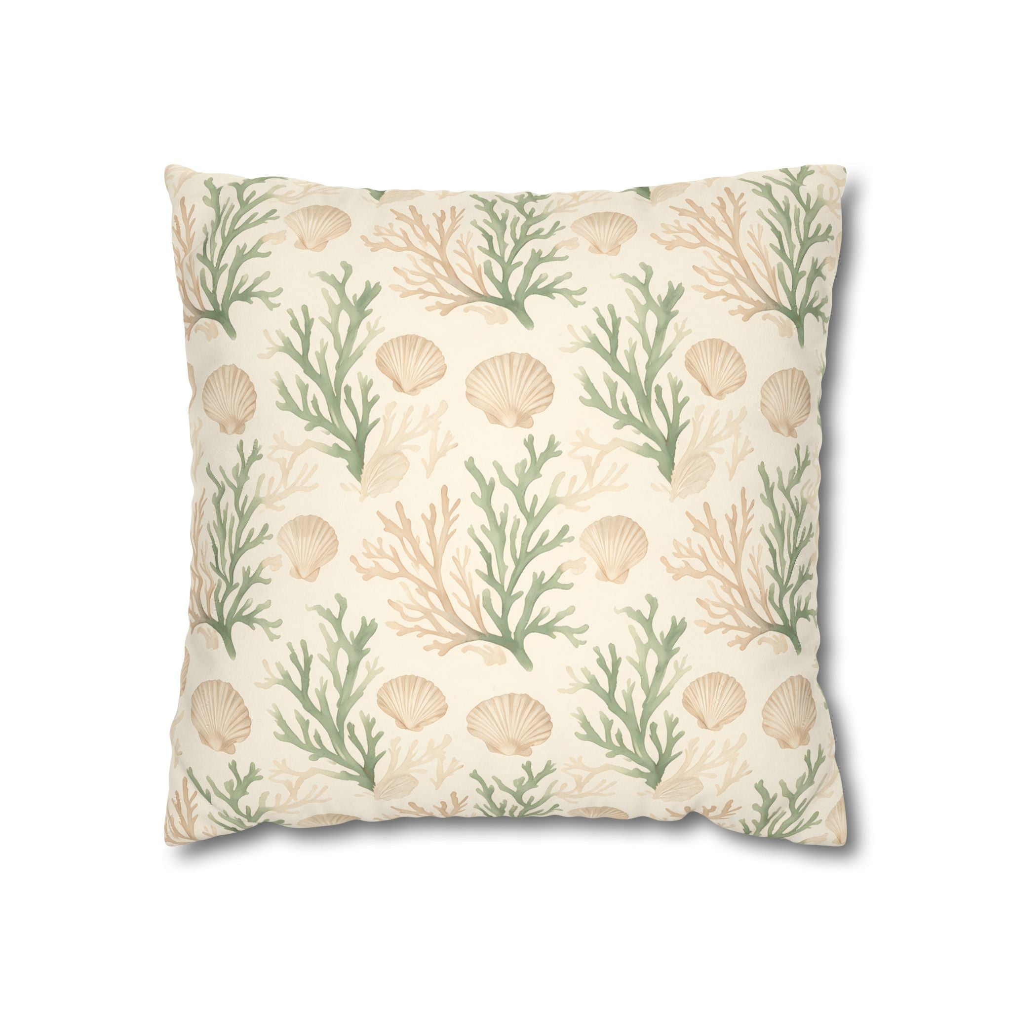 Marine Botanical Cushion Cover