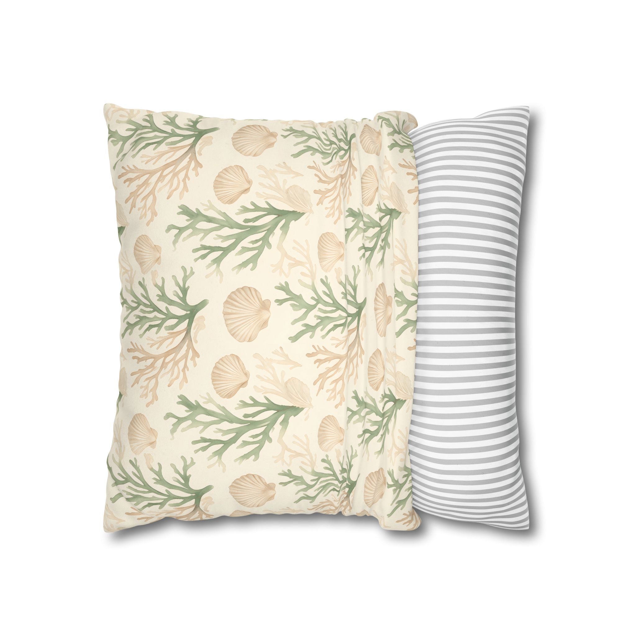 Marine Botanical Cushion Cover