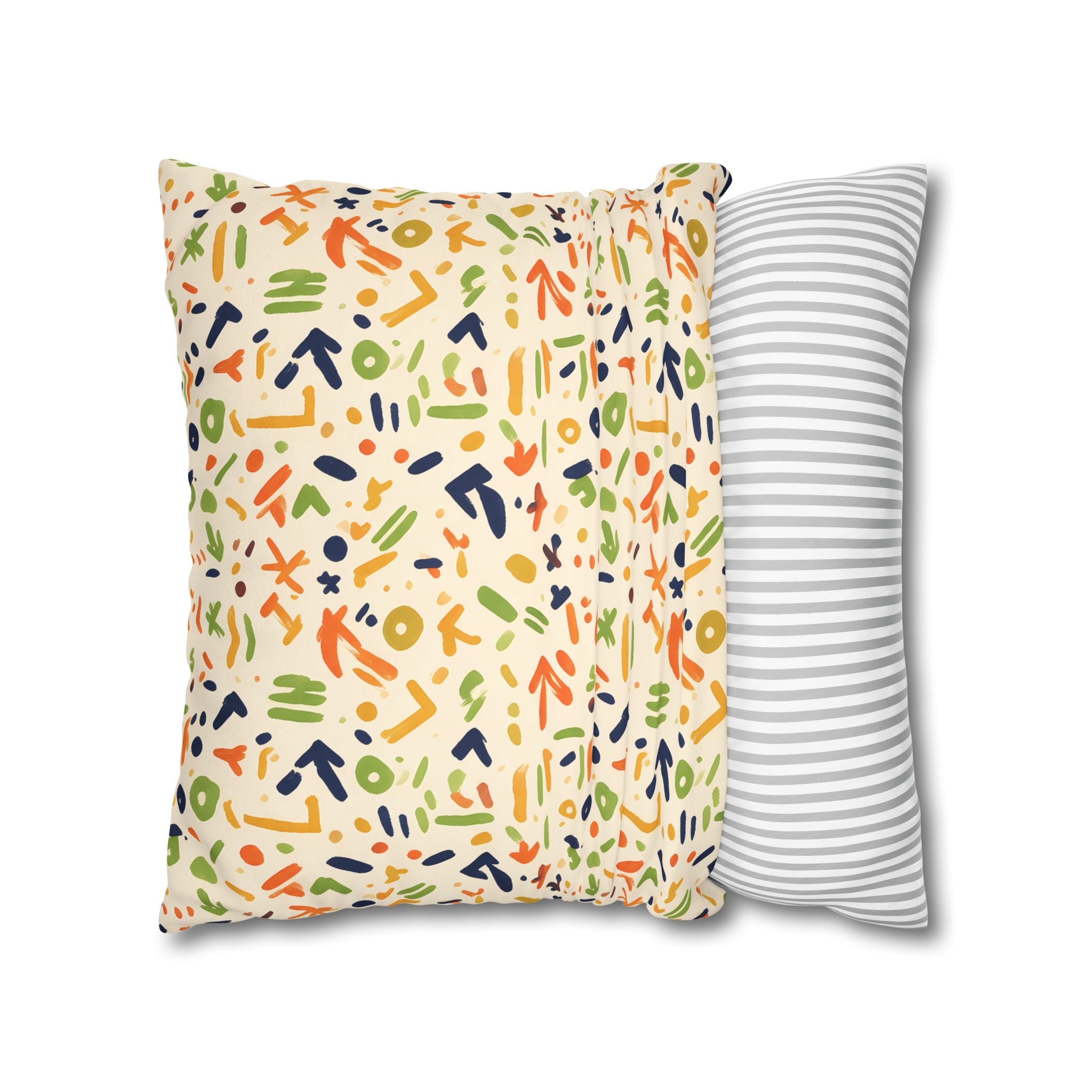 Eclectic Bogolan Pillow Cover