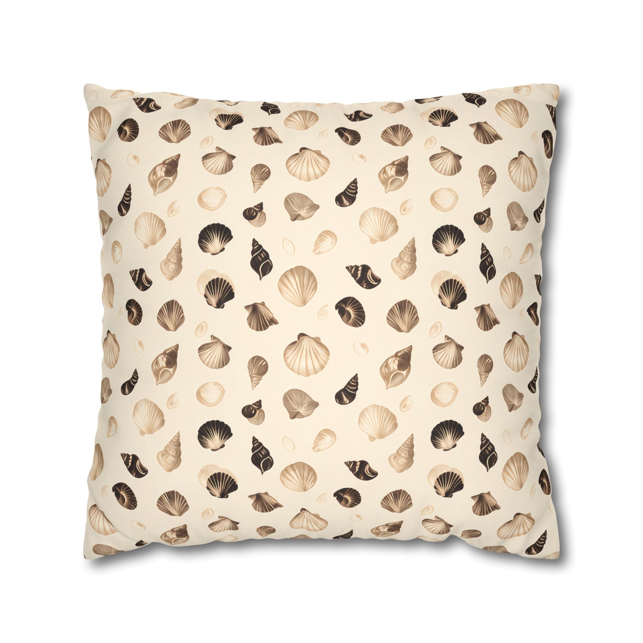 Beach Shell Print Cushion Cover