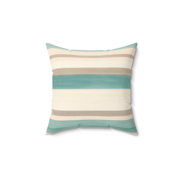 Seaside Macro Stripe Pillow with Insert