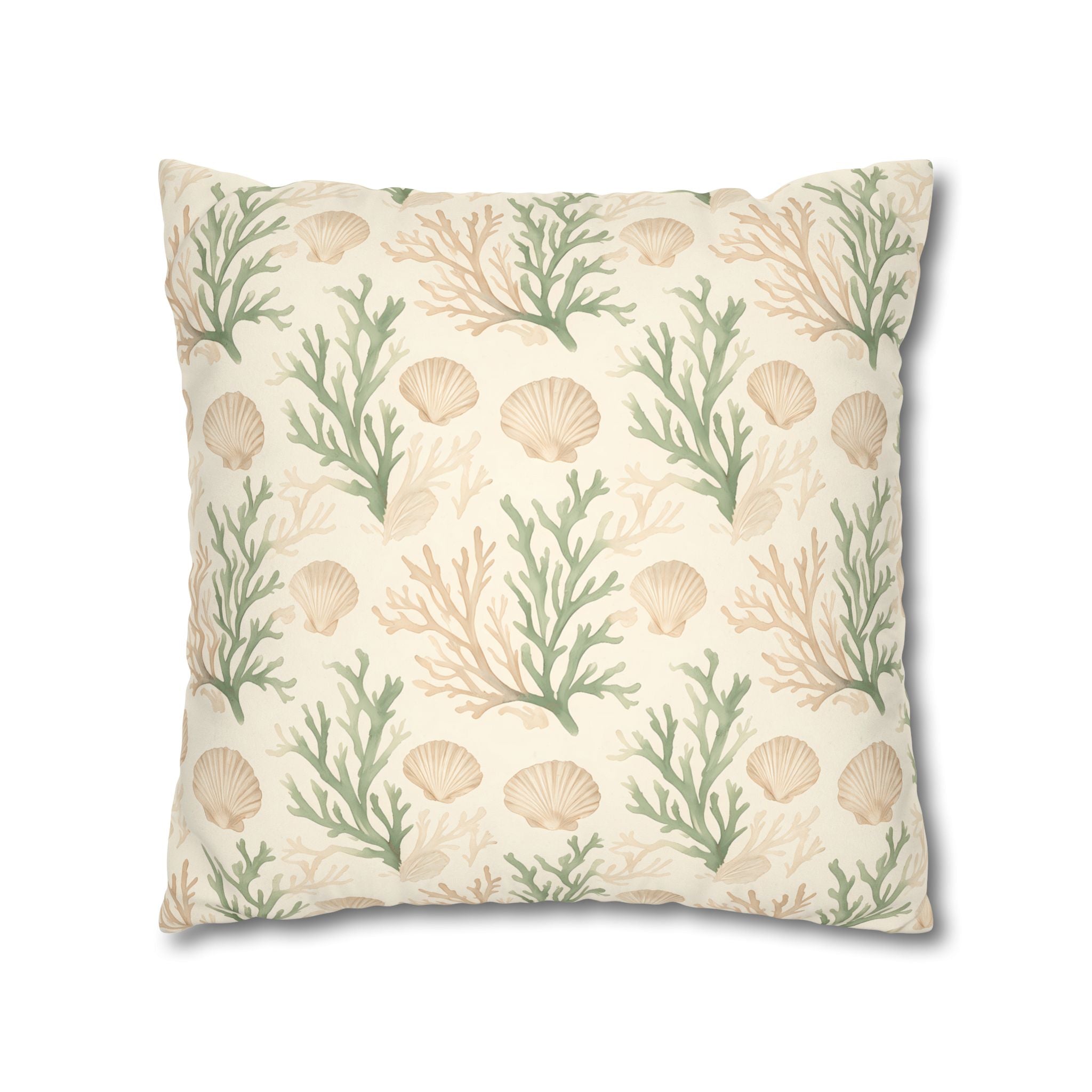 Marine Botanical Cushion Cover