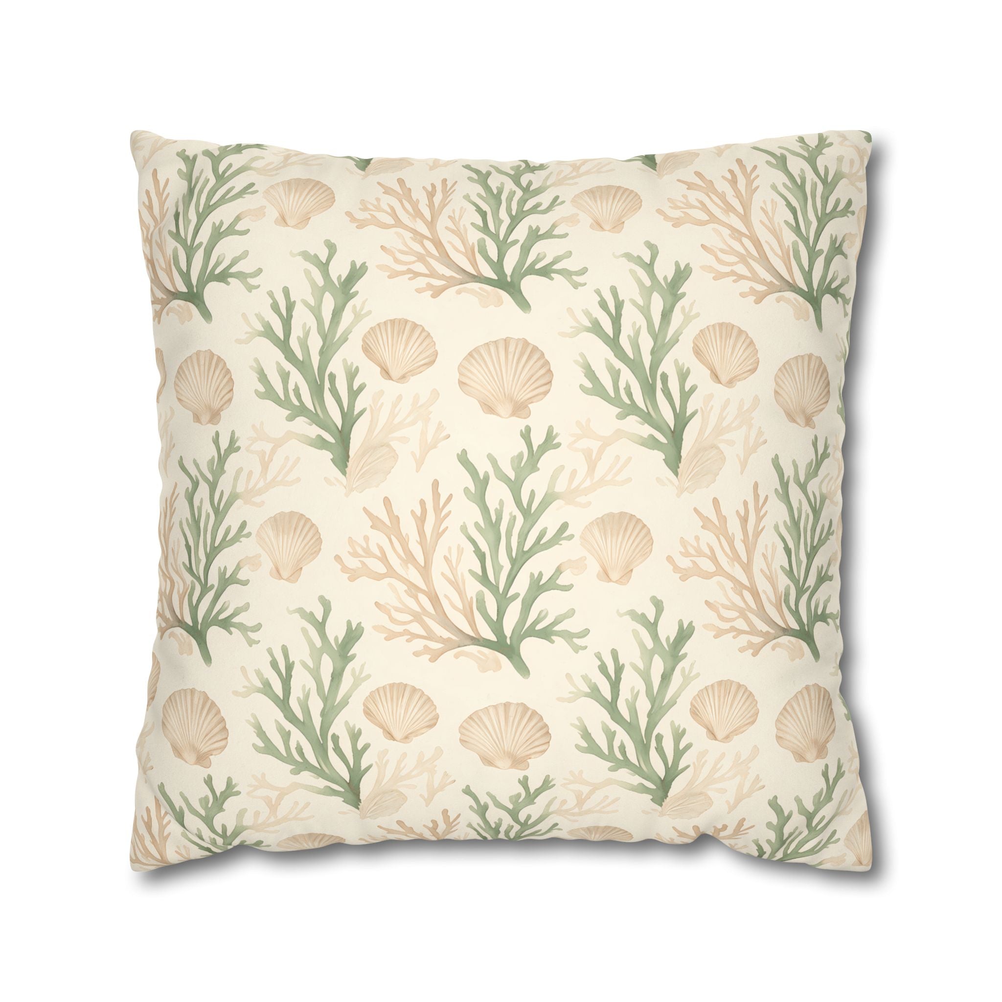 Marine Botanical Cushion Cover