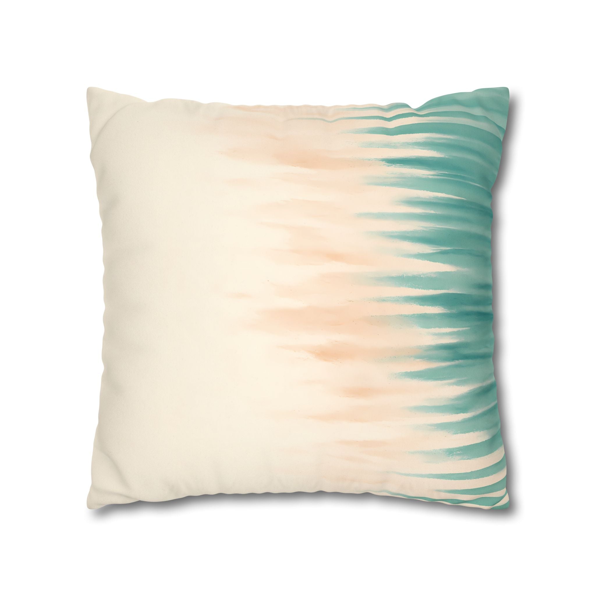 Asymmetric Coastal Stripe Cushion Cover