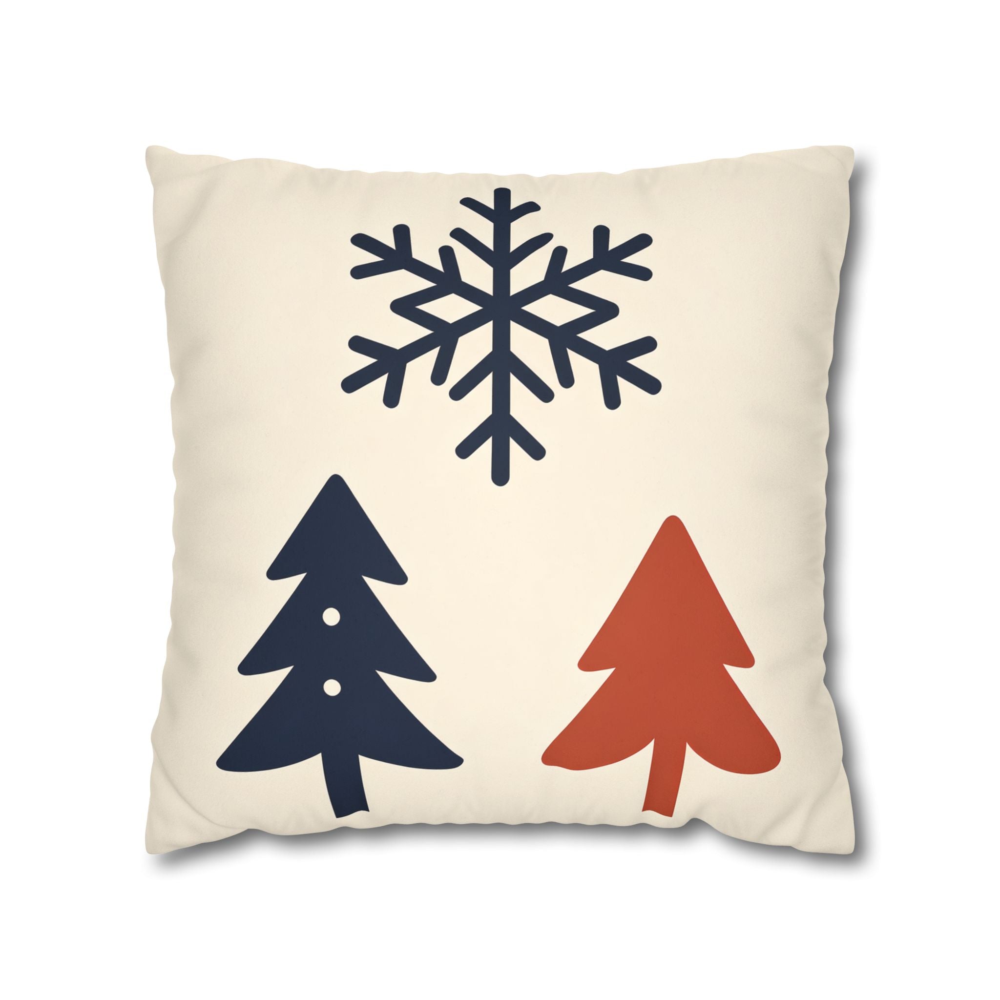 Nordic Snowflake Cushion Cover