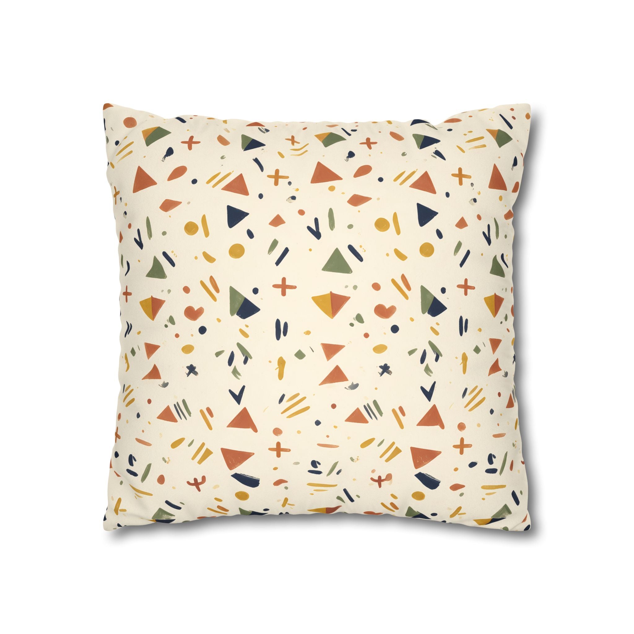 Afrohemian Geometric Pillow Cover