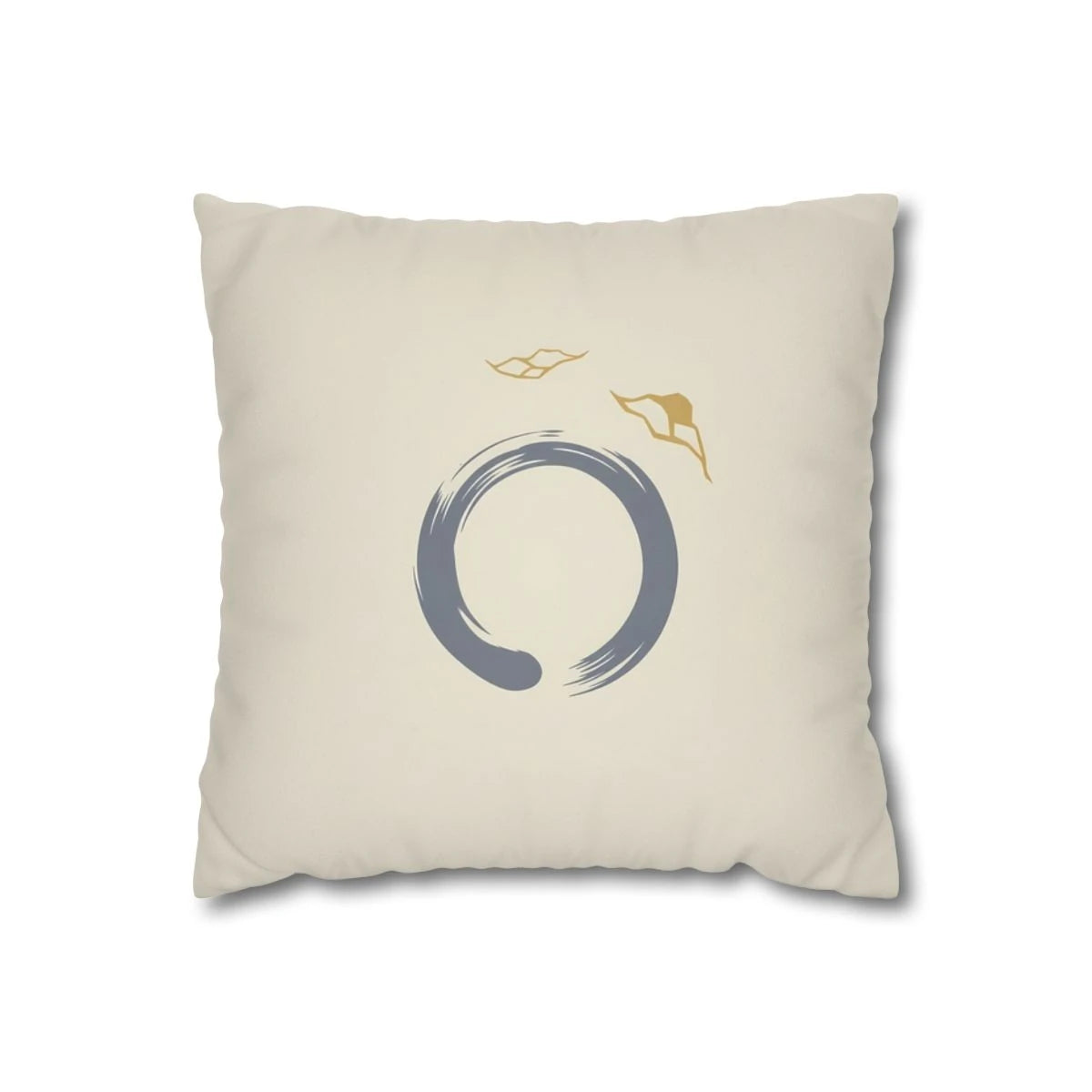Zen Enso Circle Pillow Cover
