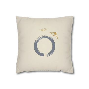 Zen Enso Circle Pillow Cover