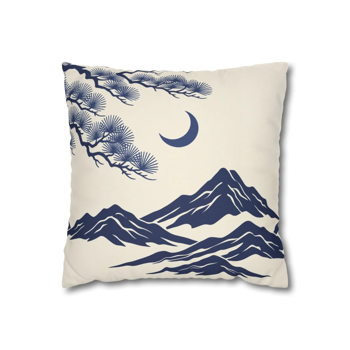 Japanese Mountain Cushion Cover