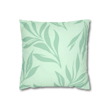 Sage Willow Leaf Cushion Cover