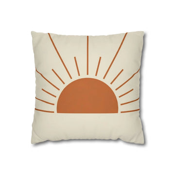 Rising Sun Throw Pillow with Insert