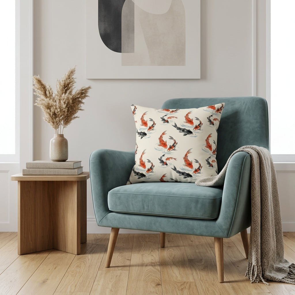 Product Type:* Throw Pillow Case, Square Cushion Cover,, lifestyle view.