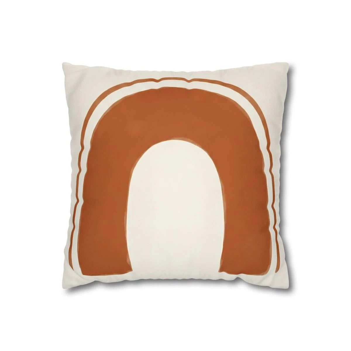 Terracotta Arched Pillow Cover