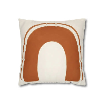 Terracotta Arched Pillow Cover