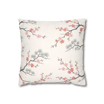 Pink Sakura Cherry Blossom Pillow