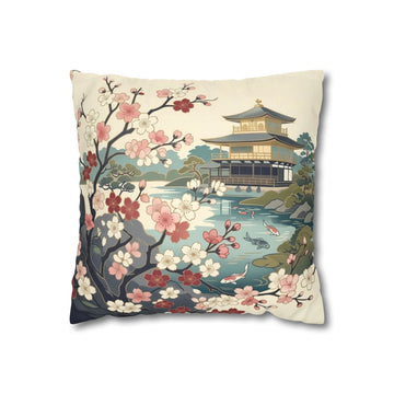 Japanese Cherry Blossom Pillow