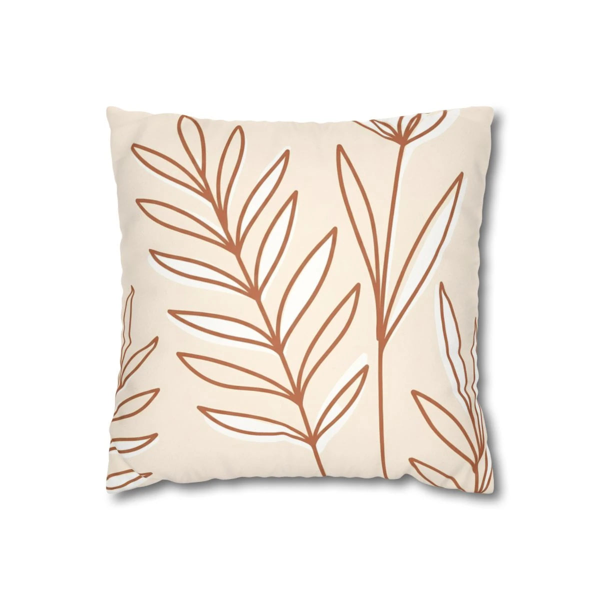 Earthy Floral Cushion Cover