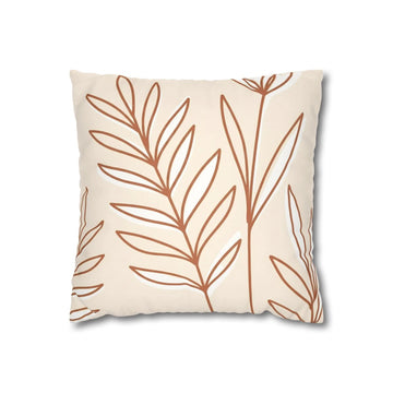 Earthy Floral Cushion Cover