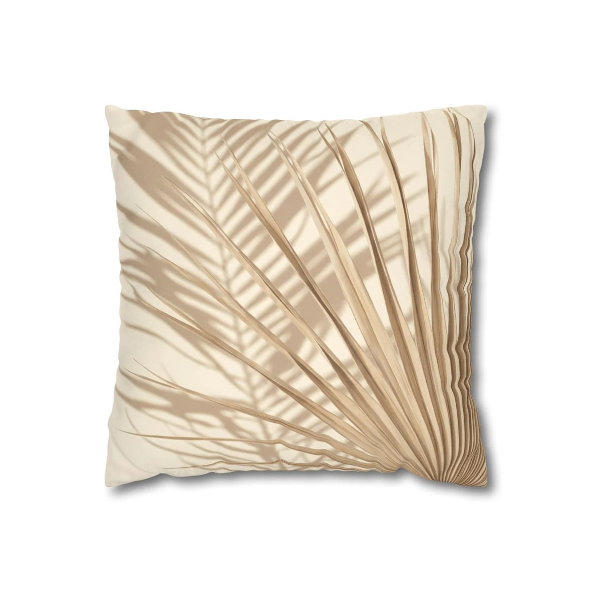 Dried Fan Palm Cushion Cover