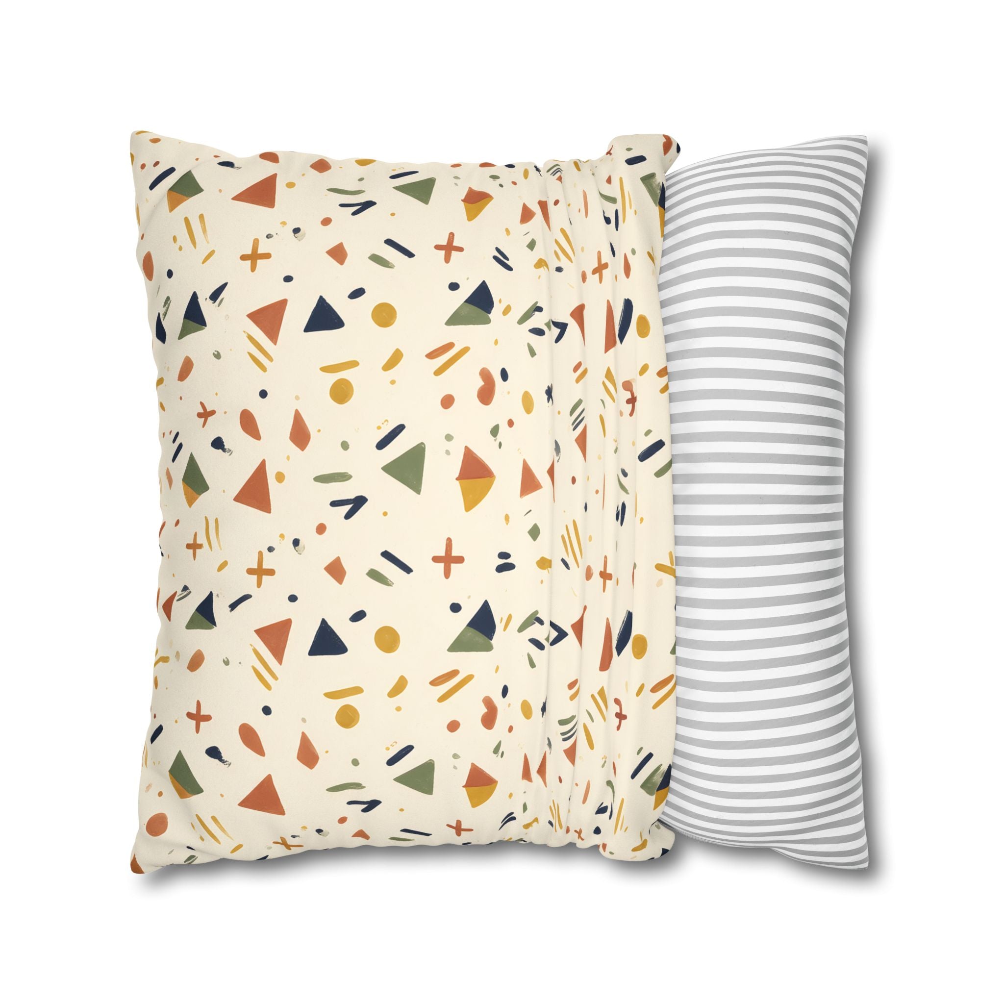 Afrohemian Geometric Pillow Cover