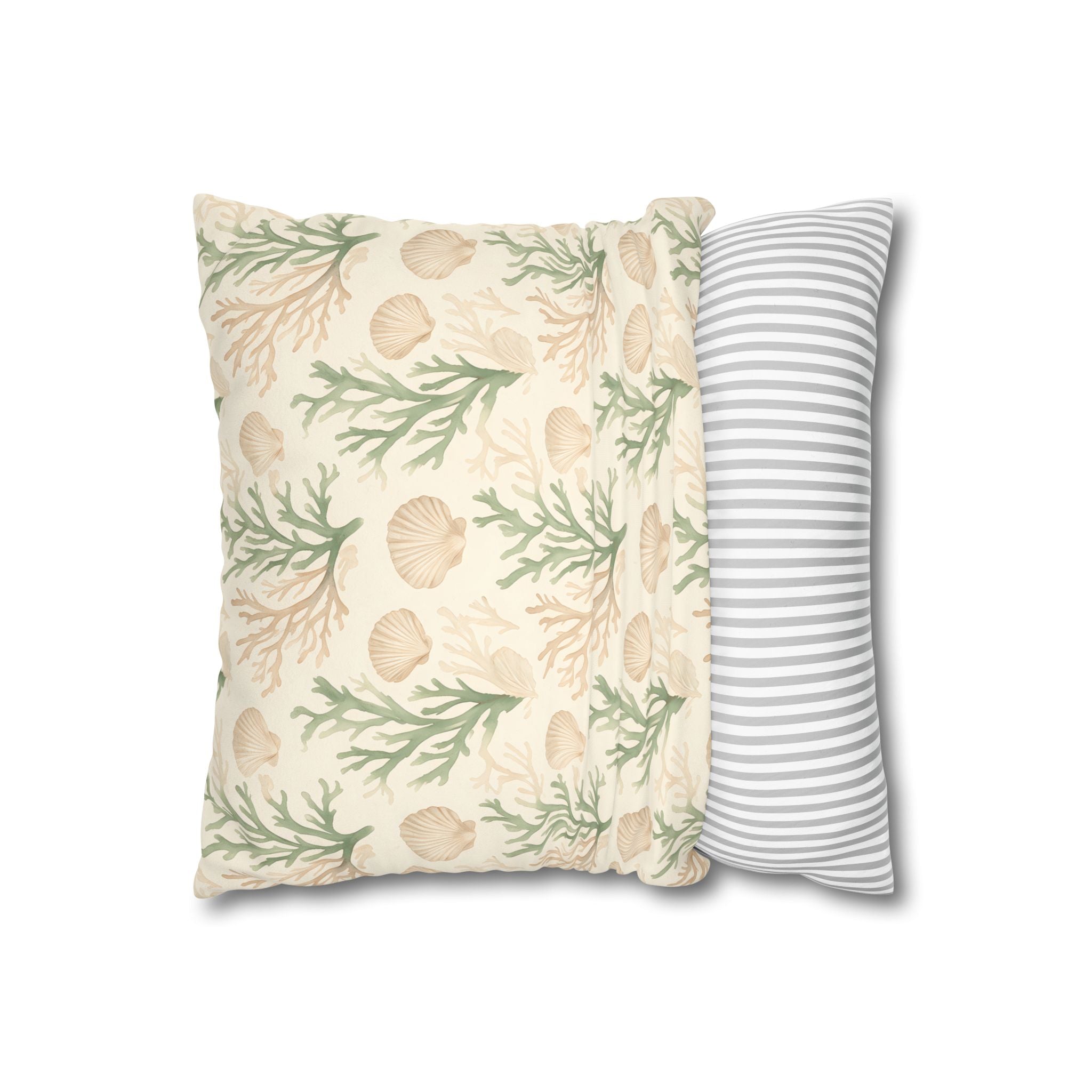 Marine Botanical Cushion Cover