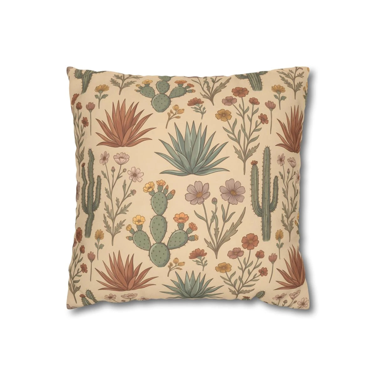 Desert Cactus Pillow Cover