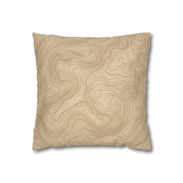 Topographic Map Cushion Cover