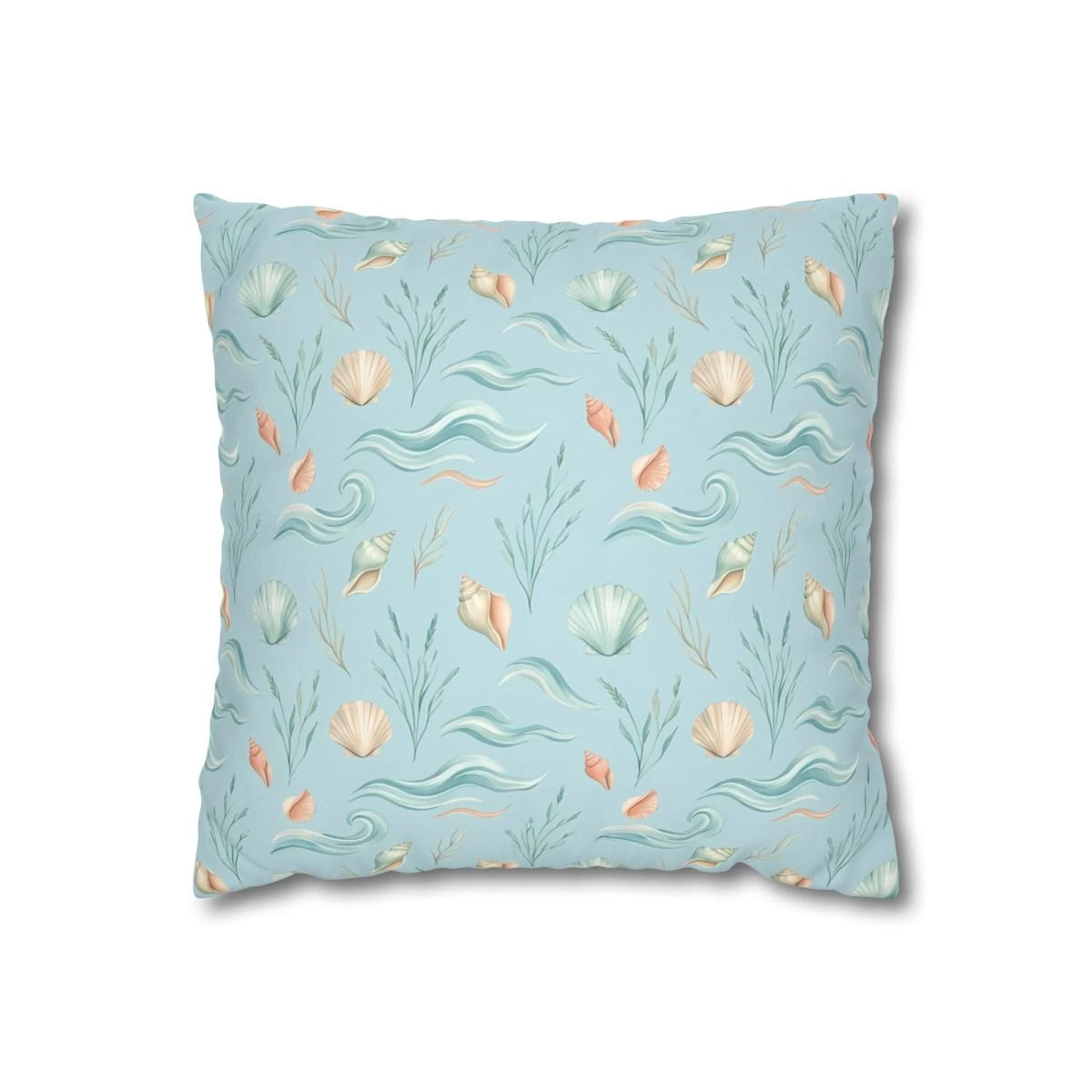 Seashell Throw Pillow with Insert