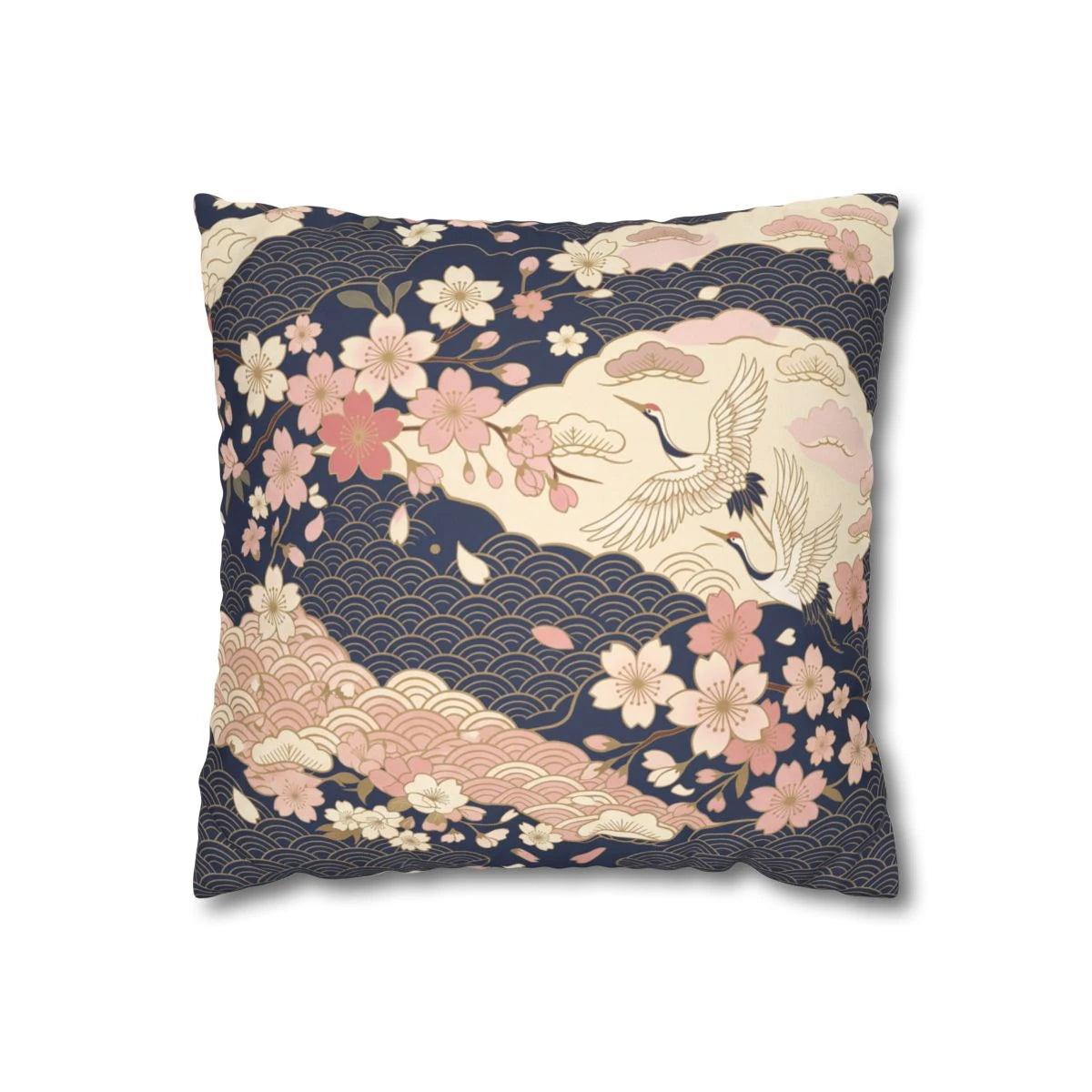 Japanese Crane Pillow Case