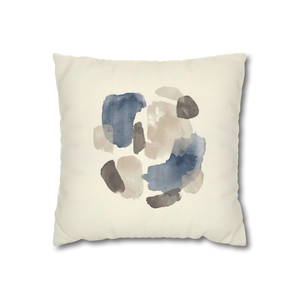 Abstract Watercolor Pillow with Insert