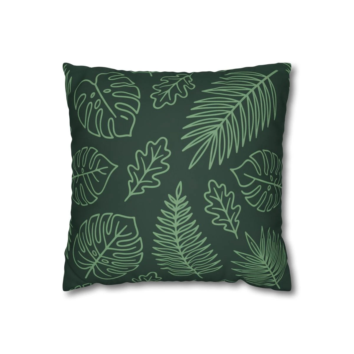 Evergreen Foliage Pillow Cover