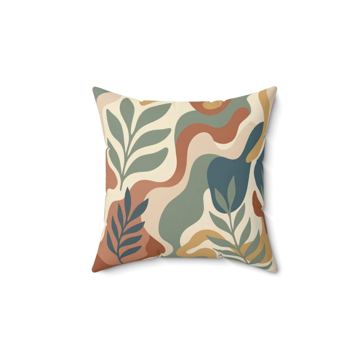 Matisse-Inspired Leaf Cushion Cover