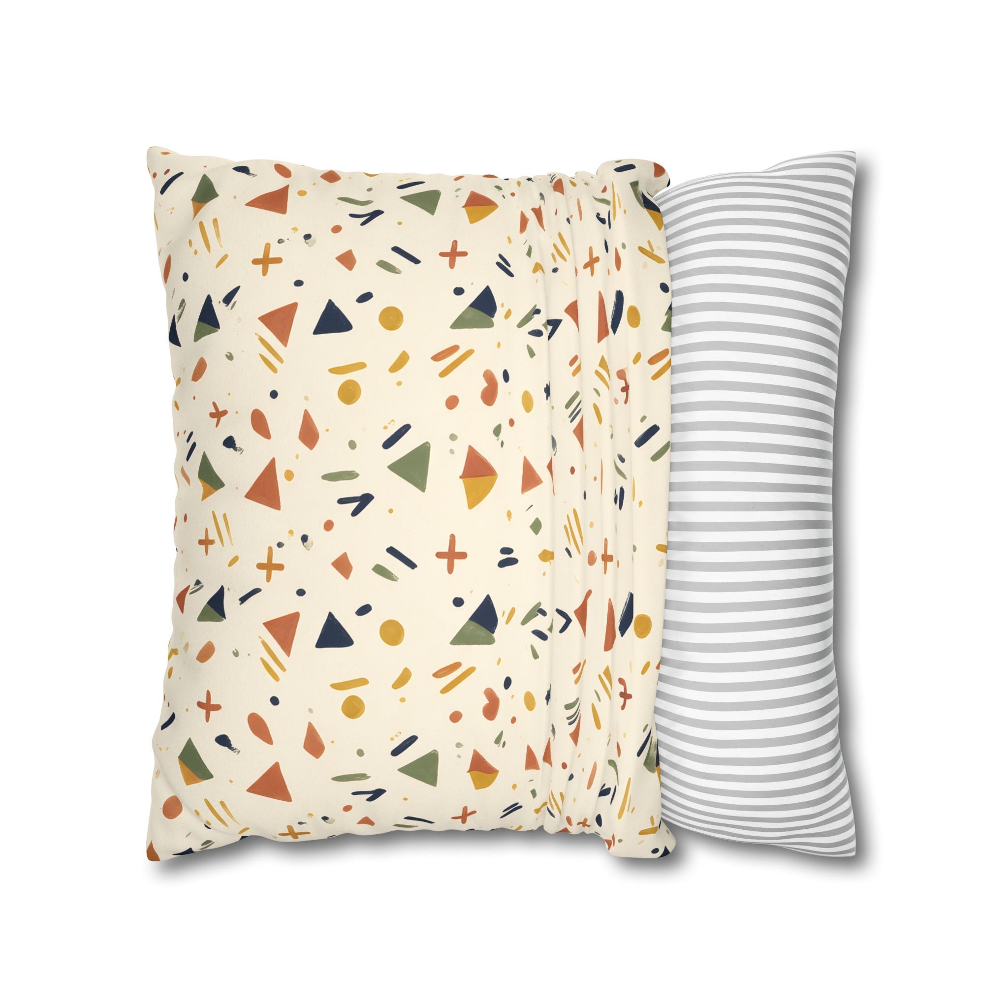 Afrohemian Geometric Pillow Cover